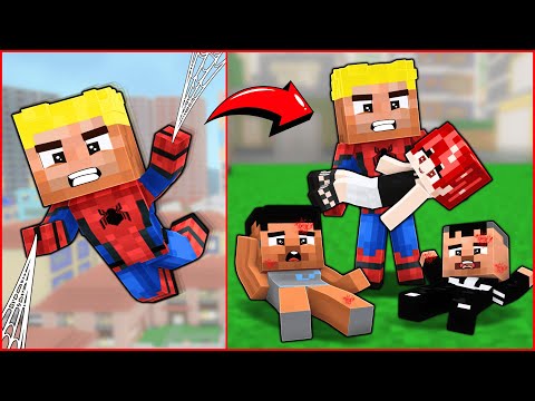 EFEKAN ÖRÜMCEK ADAM OLDU, ESRA'YI KURTARDI! 😱 - Minecraft