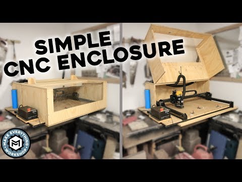 Simple CNC Enclosure (X-Carve)