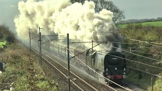 34067 Claggy Tangmere' The Volcano on top form', and Railadventure class 43s T&T 11 10 2025
