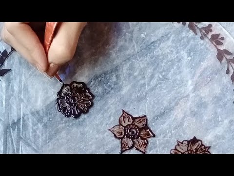 flowers everyone can make ||Mehndi || Henna || flower || Arshia Arshed
