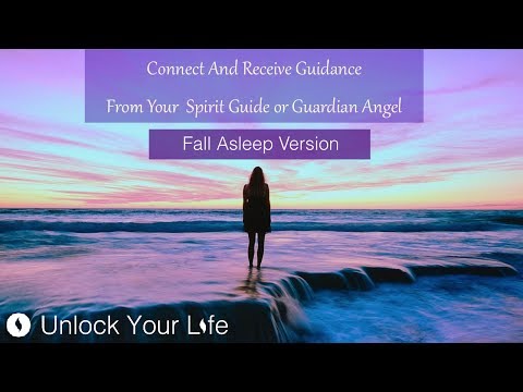 Fall Asleep Version Connect with Multiple Spirit Guides / Guardian Angels Hypnosis & Meditation