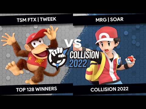 Collision 2022 - Tweek (Diddy Kong) vs Soar (Pokemon Trainer) - Top 128 - Winners