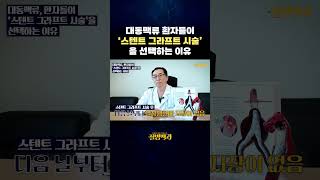대동맥류 환자들이 '스텐트 그라프트 시술'을 선택하는 이유 #shorts