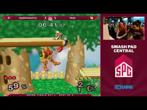 SPC 108 Grand Finals - Applesmaush (Samus) vs Neek (Fox)