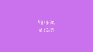 Wilkinson - Afterglow (Tradução)