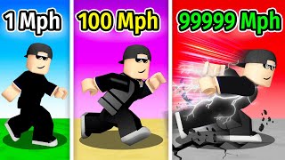 Going 1,729,616 MPH in Roblox (Race Clicker)