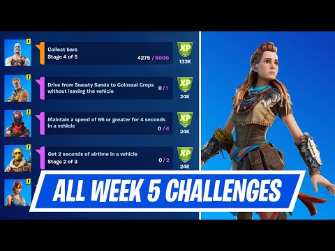 All Week 5 Epic & Legendary Quest Challenges Guides in Fortnite - Week 5 Quest in Chapter 2 Season 6