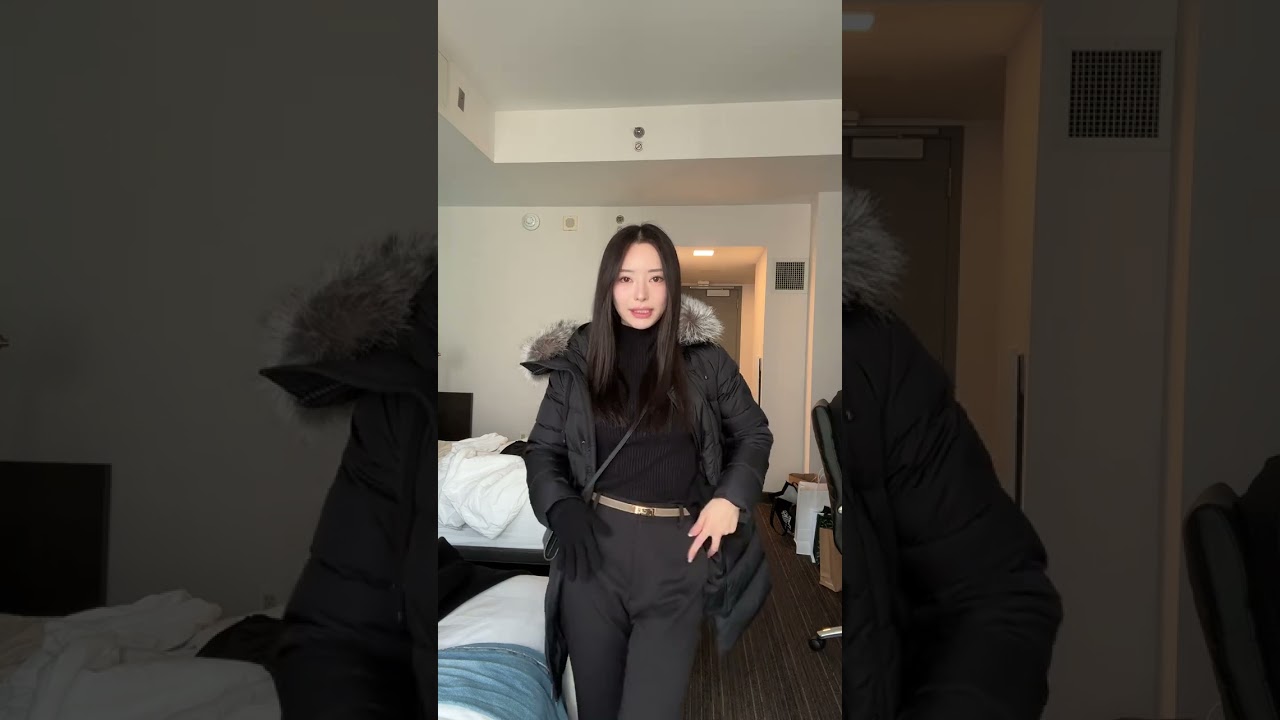 【OOTD】−2℃の真冬コーデ ❄️ #海外旅行 #冬コーデ #ootd