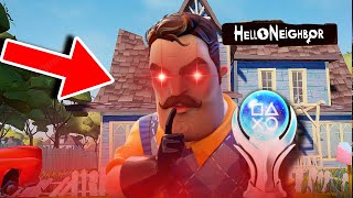 البلاتينوم في Hello Neighbor طلع صعب!