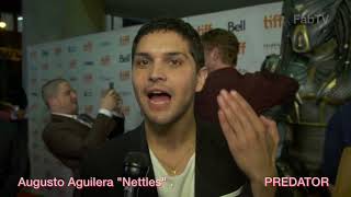 Augusto Aguilera at the PREDATOR premiere video