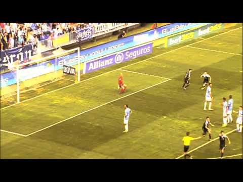 Malaga vs Celta 0-1 Gol Alex Lopez Jornada 10 2013/2014 - AllGoalsLFP