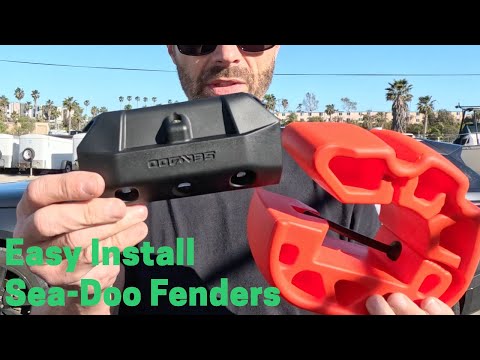 Sea Doo | Snap in fenders:  Installation made easy. @Seadoo