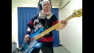 IRON MAIDEN GENGHIS KHAN BASS COVER