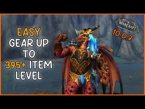 How to GEAR UP Alts Fast to 395+ Item Level in 10.0.7 Forbidden Reach! WoW Dragonflight