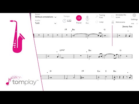 Jimmy Sax: No Man No Cry (Easy/Intermediate Level, Alto Sax) - Sheet Music