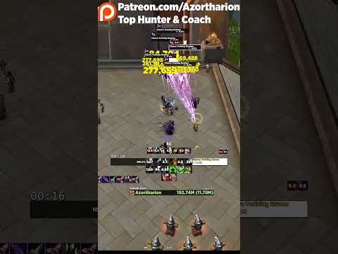 S2 Dark Ranger Marksmanship M+/AoE Burst Opener - Azortharion #worldofwarcraft #gaming #wow #twitch