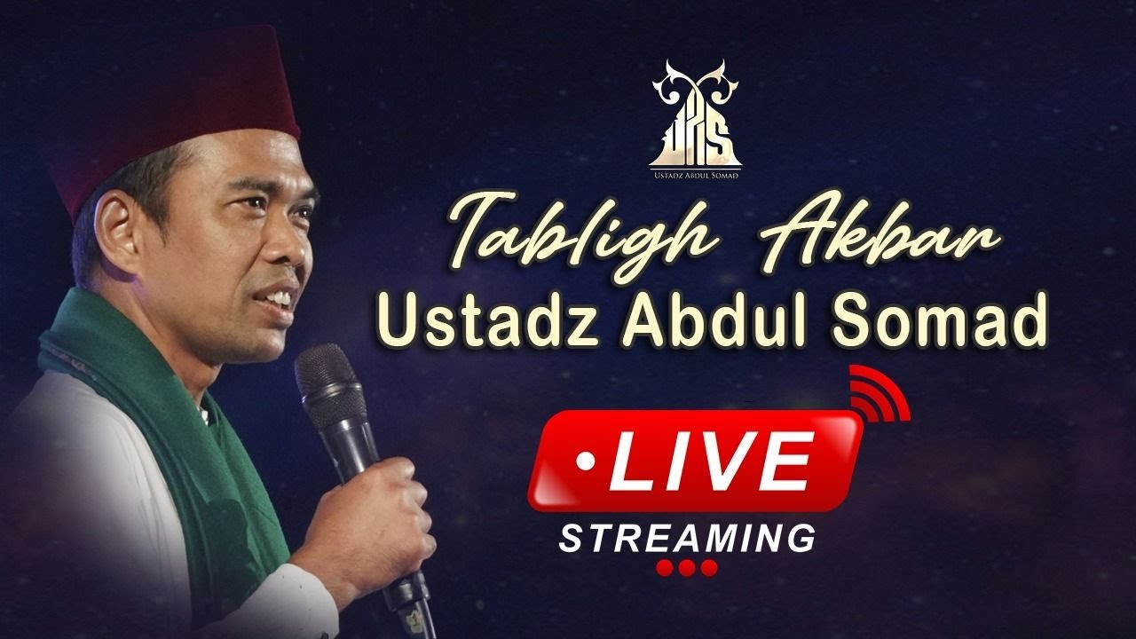 LIVE | Tabligh Akbar Masjid Agung Taqwa Kota Metro | Ustadz Abdul Somad