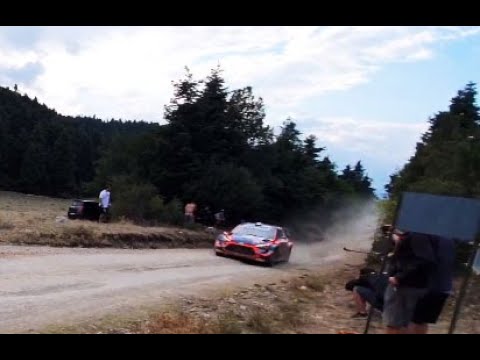FLAT OUT! Rally Acropolis 2021 | Pierre-Louis Loubet | Hyundai I20 WRC