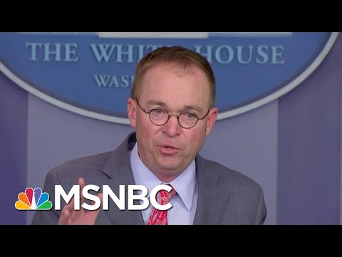 マルバニー氏、記者に「乗り越えろ」と迫る：「いつものことだ」｜Velshi & Ruhle｜MSNBC (Mulvaney Tells Reporter: ‘Get Over’ Quid Pro Quo: ‘It Happens All The Time’ | Velshi & Ruhle | MSNBC)