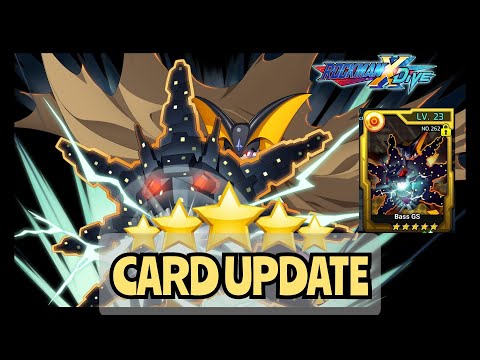 ROCKMAN X DIVE| BASS GS 5* CARD UPDATE