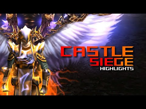 Castle Siege Highlights 22-Jan-2023 - Midgard Server - Global MU Online (Webzen) 17.1