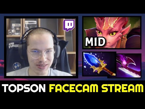 TOPSON Intense Game with DARK WILLOW Machine Gun Build — STREAM with FACECAM