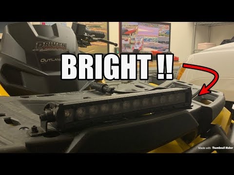 12 inch Rough Country Light Bar Review !