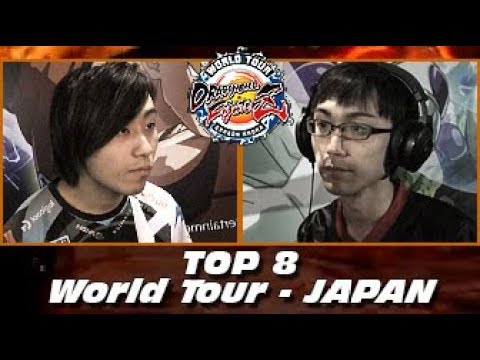 DBFZ - World Tour - Saga 6 Japan - TOP 8 - feat. Fenritti, Moke, Kazunoko, Dogura