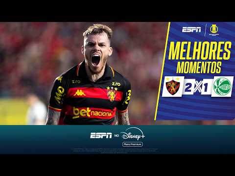 Gols e melhores lances de Sport x Juventude-RS