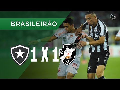 BOTAFOGO 1 x 1 VASCO - GOLS - 09/10 - BRASILEIRÃO 2018