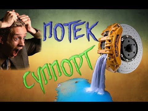 Потек задний суппорт, Hyundai Solaris. Ремонт суппорта.