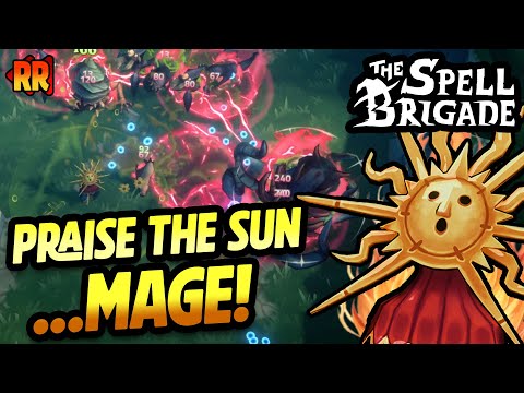 Sun Mage Double Aura Build is AMAZING! | The Spell Brigade