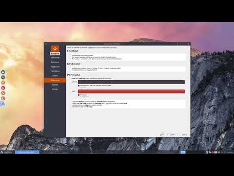 ArcoLinux : 998 calamares series : mbr installation on two harddisks - root and home