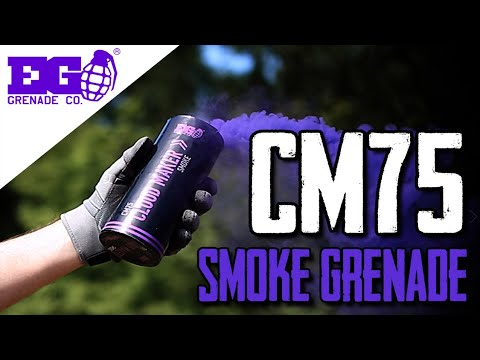 CM75 - Purple Smoke Grenade - Smoke Bomb - Smoke Effect