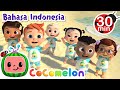 Ke Pantai Bertemu Hewan Laut CoComelon Indonesia Lagu Anak Anak Nursery Rhymes Indonesia