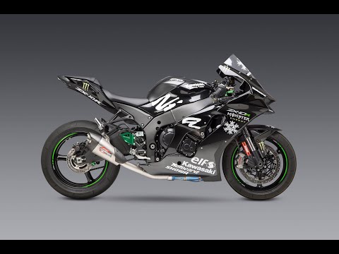 Yoshimura AT2 Race 3/4 Slip On SS Exhaust Pipe Works Kawasaki NinjaZX10R-RR 9