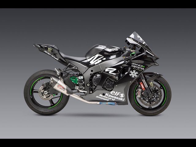 Yoshimura AT2 Race 3/4 Slip On SS Exhaust Pipe Works Kawasaki NinjaZX10R-RR 9