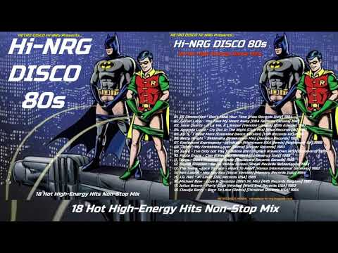 Hi-NRG 🙌✨ DISCO🦇80s Mix ✨ "Streams of Pleasure!" 💦 18 Hot High-Energy Non-Stop Hits!