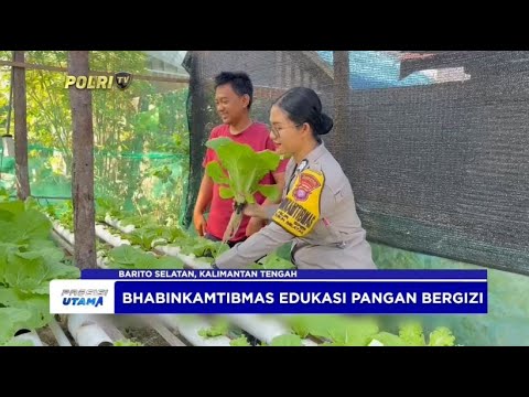 BHABINKAMTIBMAS POLRES BARITO SELATAN EDUKASI PANGAN