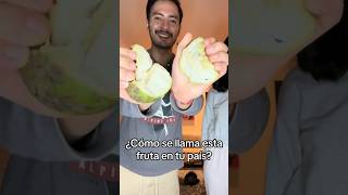 ¿Cómo se llama esta fruta? 🧐 #frutas #exotic #fruit #fruits #viral