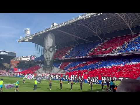 CPFC fans pay tribute to Maxi Jazz