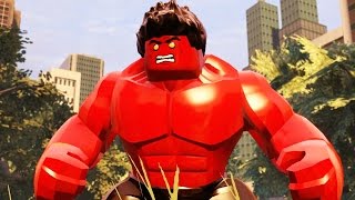 LEGO: Marvel Avengers - How To Get/Unlock RED HULK FREE ROAM