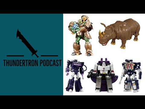 Thundertron Podcast: Transformers Beast Wars Masterpiece + Exclusives Revealed (Thoughts)