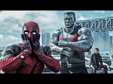 Deadpool vs Colossus - Highway Fight Scene. | Deadpool (2016)