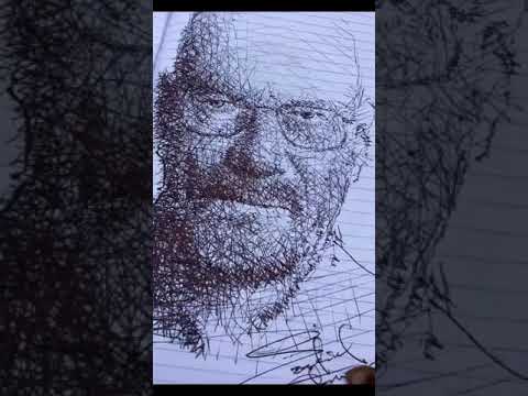 How I kicked off the day ✨.. #art #monochrome