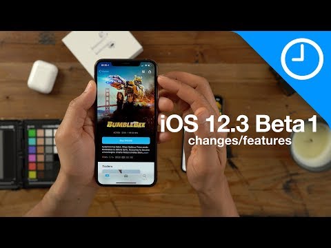 iOS 12.3 beta 1 changes / features - redesigned TV app!