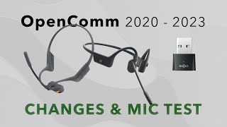 AfterShokz OpenComm vs. Shokz OpenComm vs. Shokz OPenComm UC (with mic test)