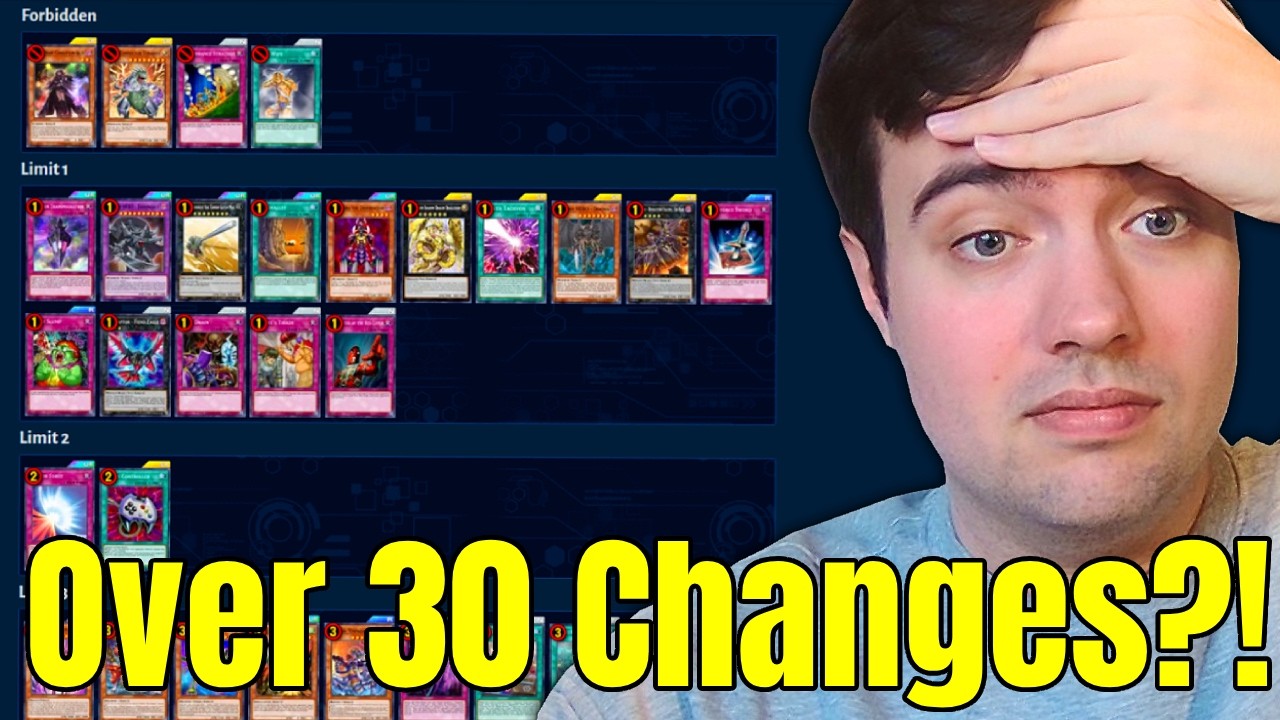 The Biggest Banlist of ALL TIME just dropped in Duel Links!