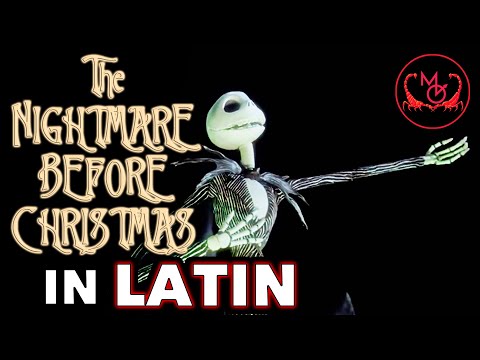 This is Halloween, in LATIN! Nightmare Before Christmas (lyrics: Stefano Vittori) Songs in Latin