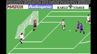 [Commodore 64] Emlyn Hughes International Soccer (Audiogenic - 1988)